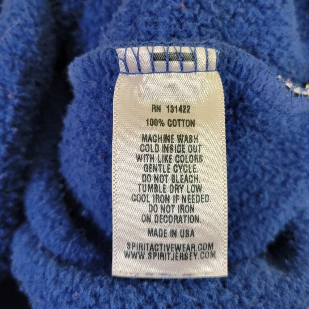 Spirit Jersey Los Angeles Blue Crewneck Sweatshirt If In Doubt Don't Go Out Sz M - Picture 6 of 7